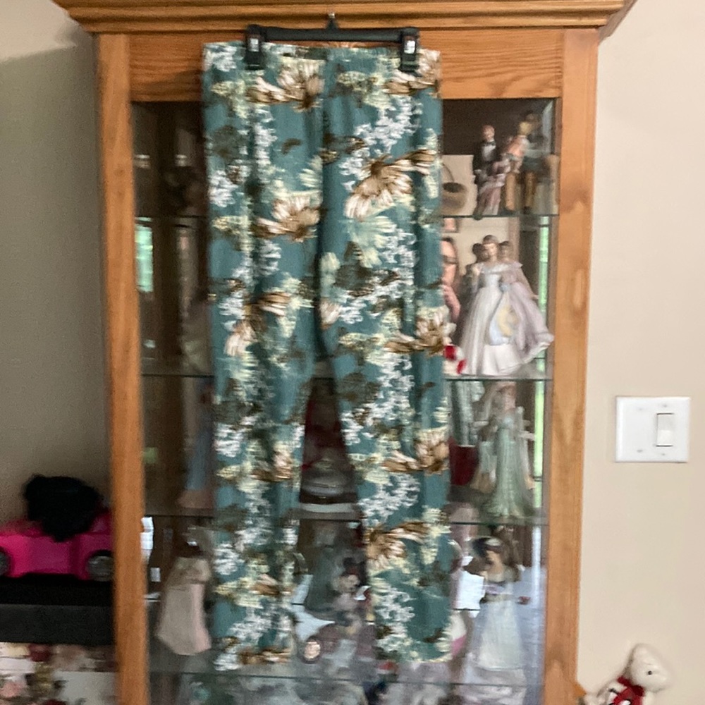 Plus size legging army butter soft butterfly print